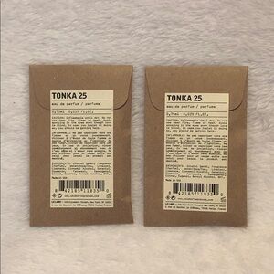 Le Labo Tonka 25 EDP 2x Sample Set